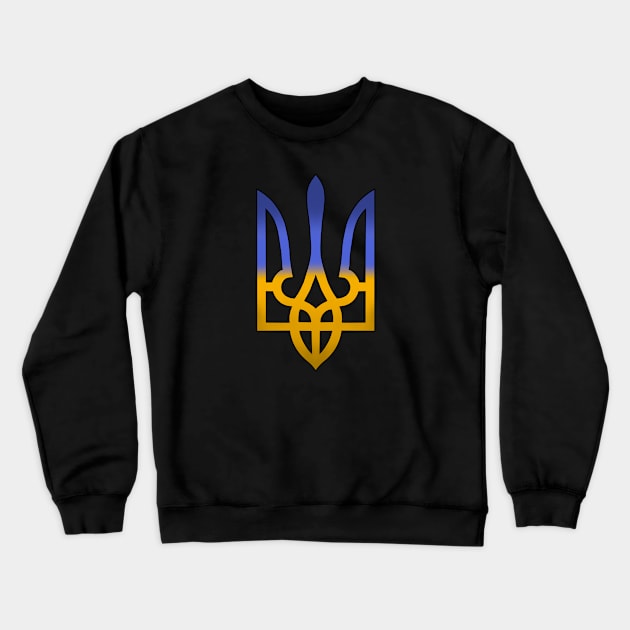 Tryzub Crewneck Sweatshirt by Inkoholic